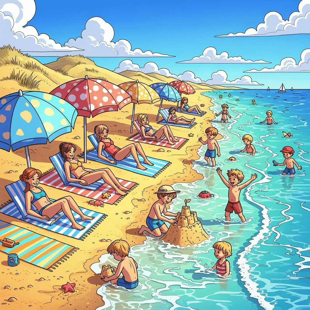 summer coloring pages