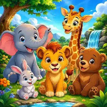 Free printable animal coloring pages for kids