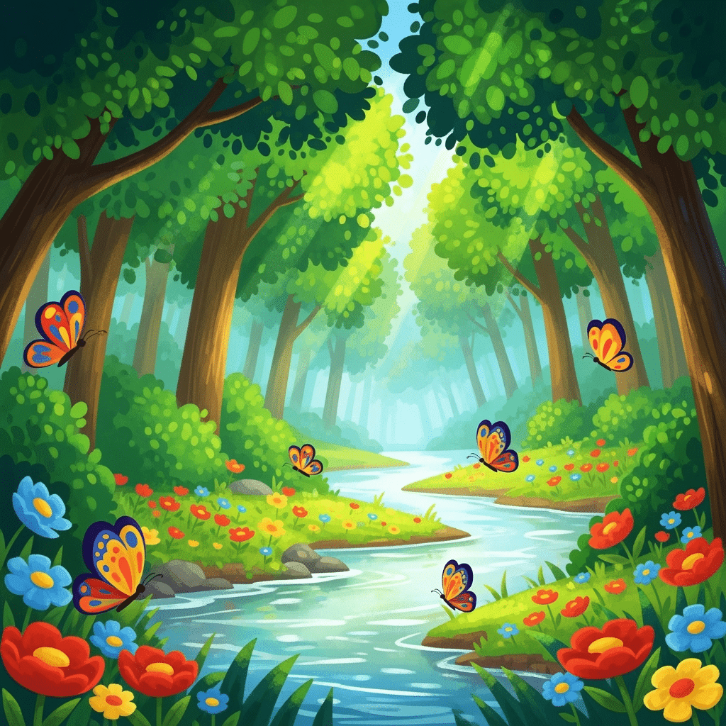 nature coloring pages