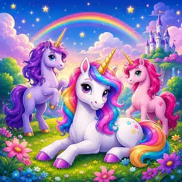 Free printable unicorn coloring pages for kids