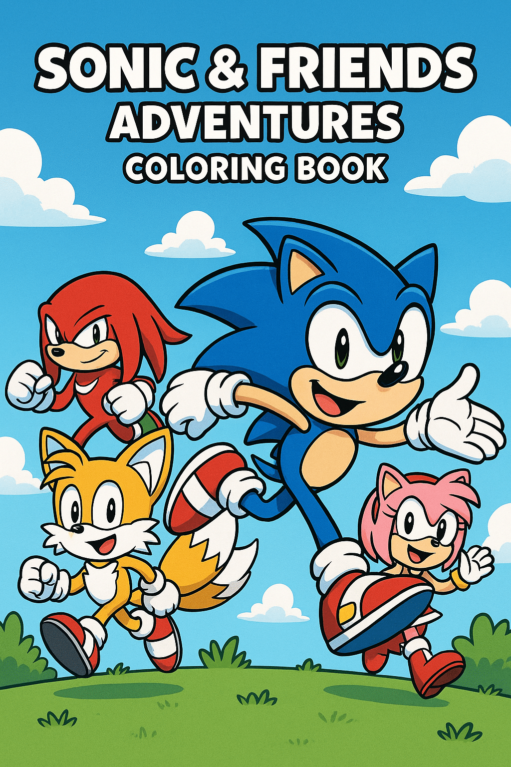 Free Sonic Coloring Pages